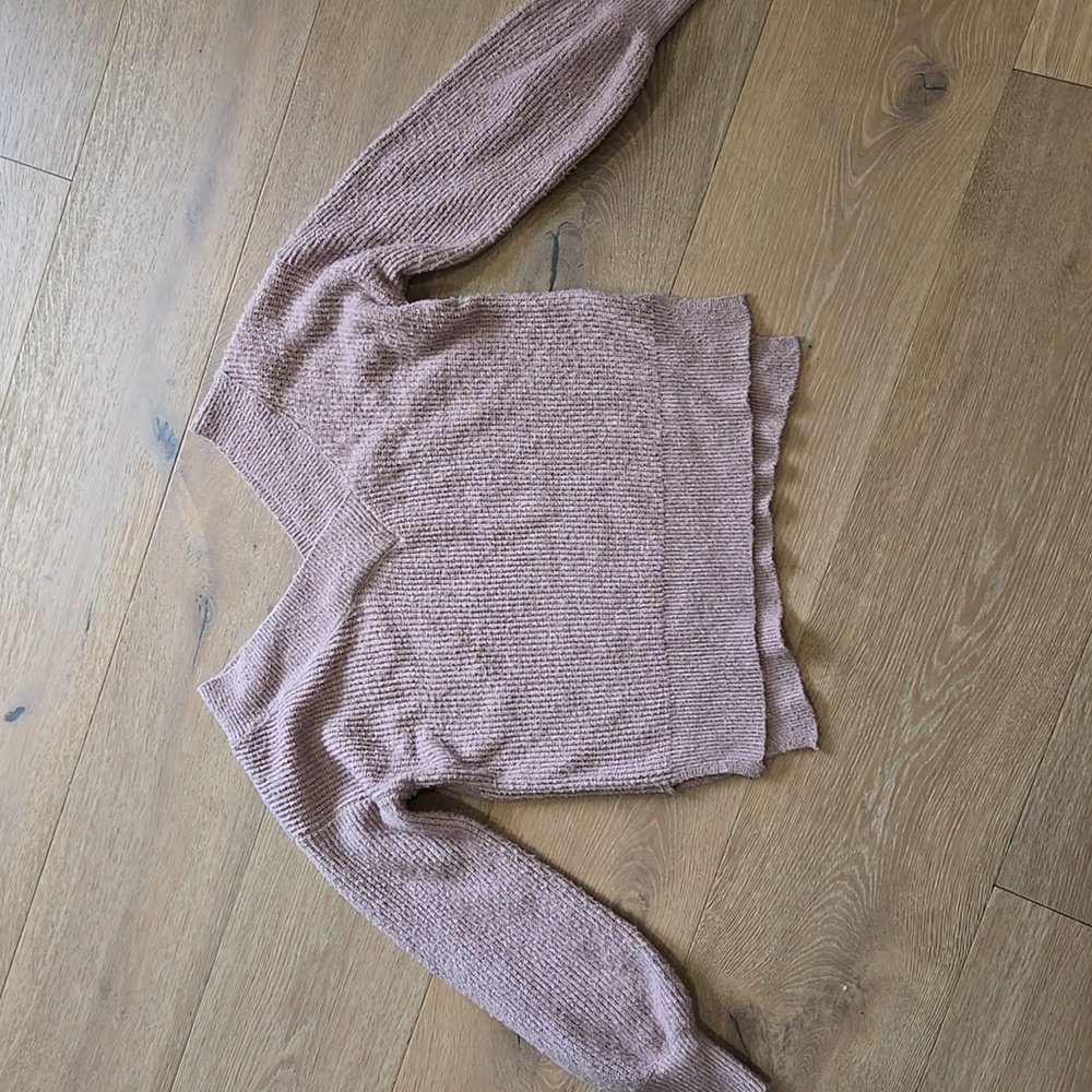 Pink Rose Women's Small Pink Sweater